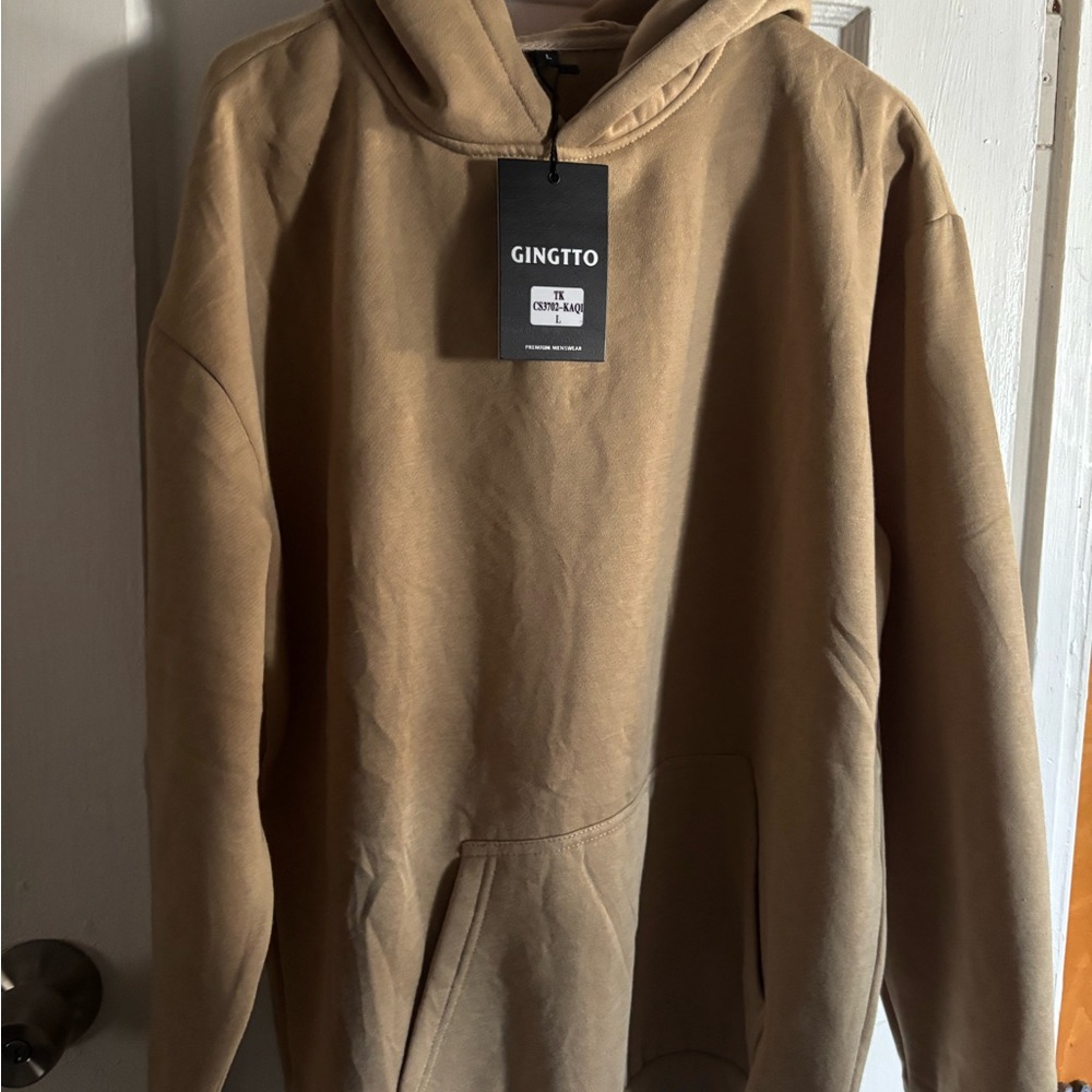 GingTto Tan Hoodie
